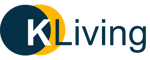 Kliving logo white background